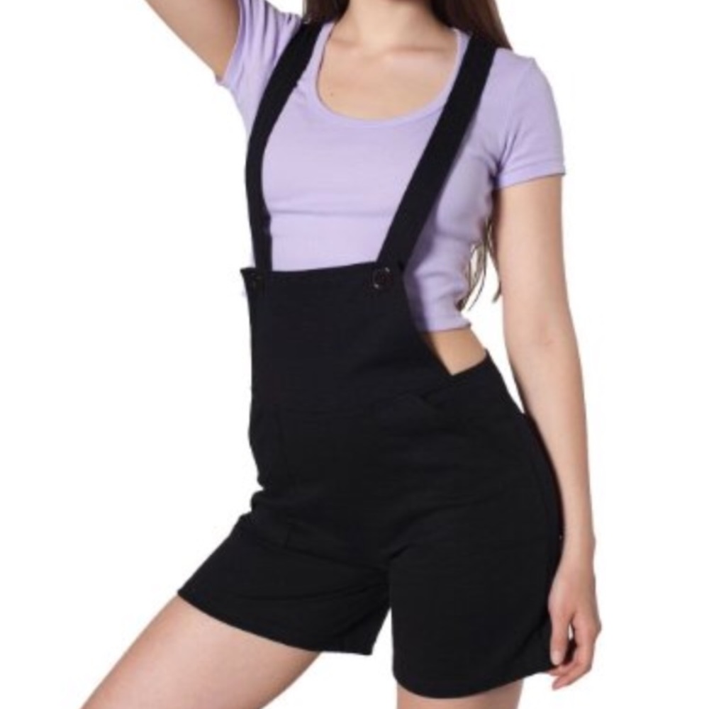 American Apparel knit overalls