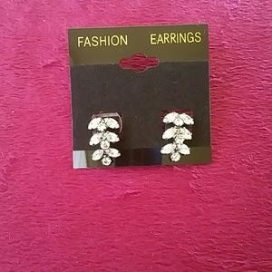 Rhinestone earrings