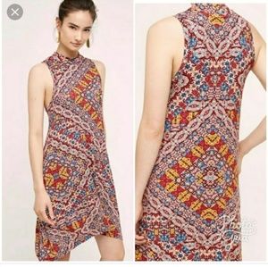 NWT Maeve Lilt Swing Mockneck dress Anthropologie