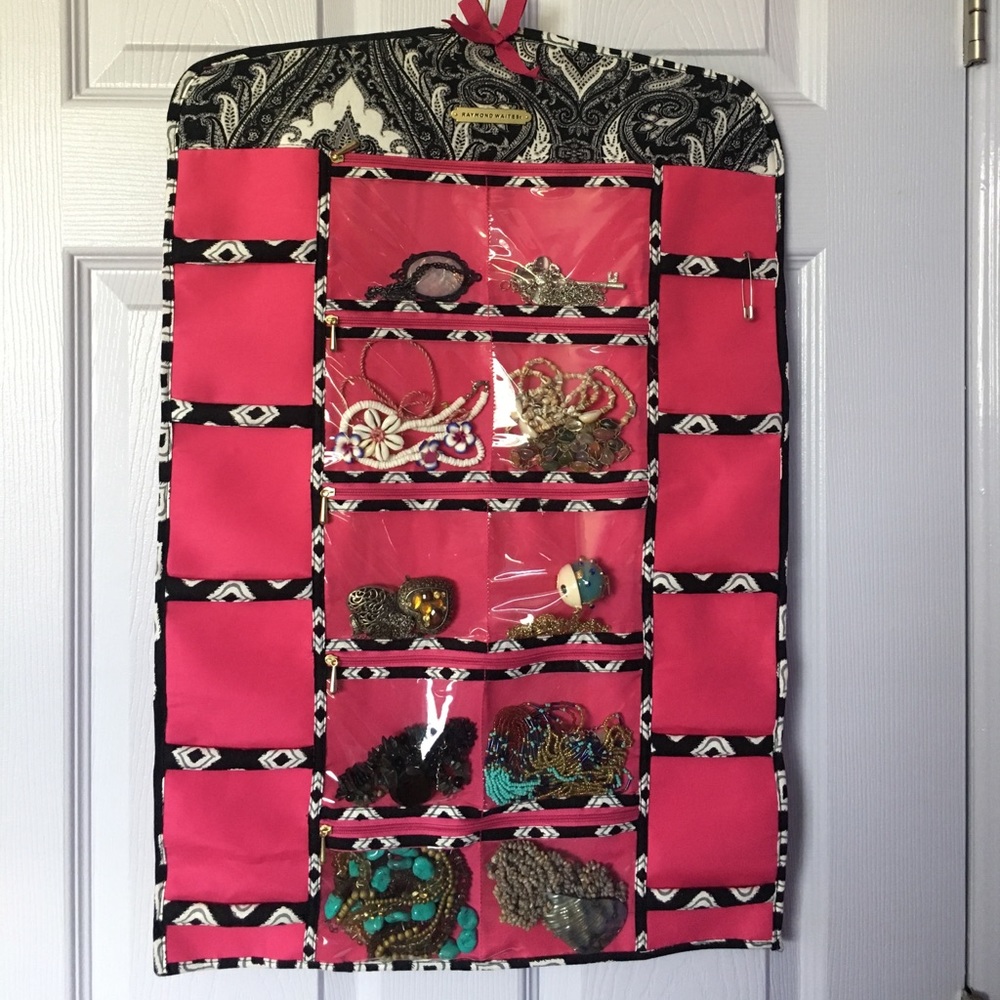 Pink Jewelry Organizer