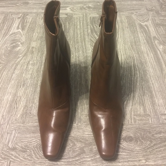 Worthington Brown Heeled Booties - Picture 2 of 4