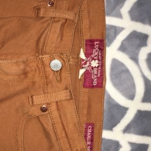 lucky brand "Charles skinny" jeans