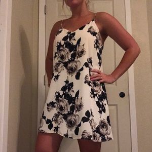 Floral printed dress
