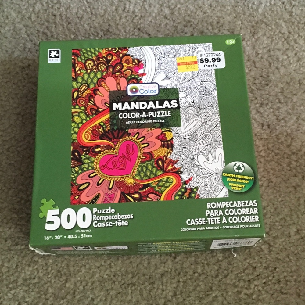 Color a Puzzle and put together