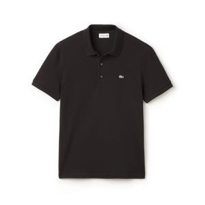 Size 4 LACOSTE Slim Fit Polo black