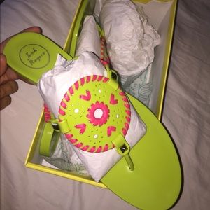 Georgica Jelly Green Jack Rogers