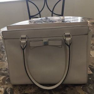 Large cream kate Spade handbag