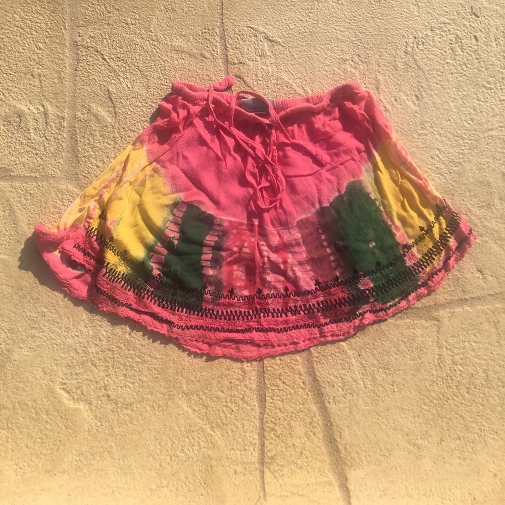 Tie dye skirt