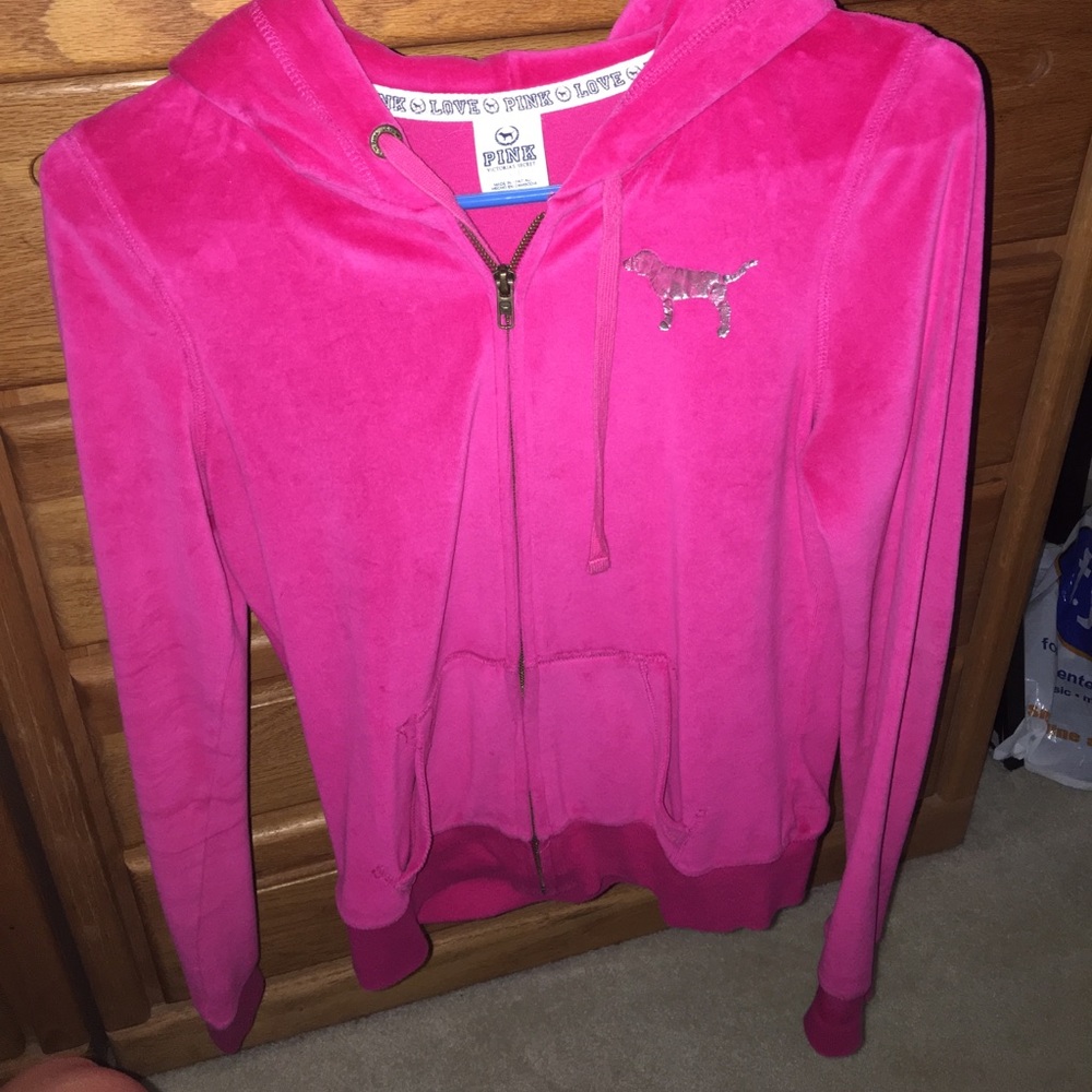 Victoria's Secret zip up sweatshirt