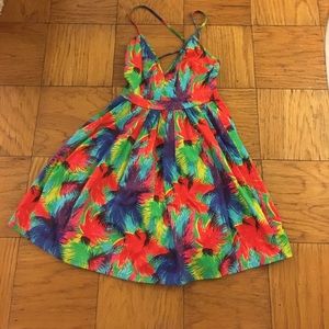 Zara ColorFUL flared dress