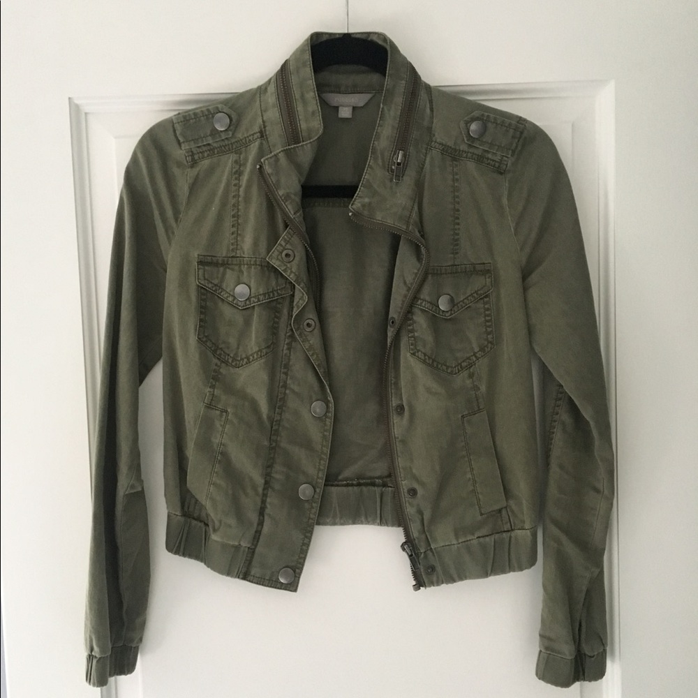 Nordstrom Army Green Jacket! Only Worn Twice!