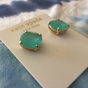 Teal Kate Spade Earrings