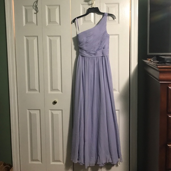 Mori Lee Bridesmaids Dress- lavender/lilac - Picture 3 of 6