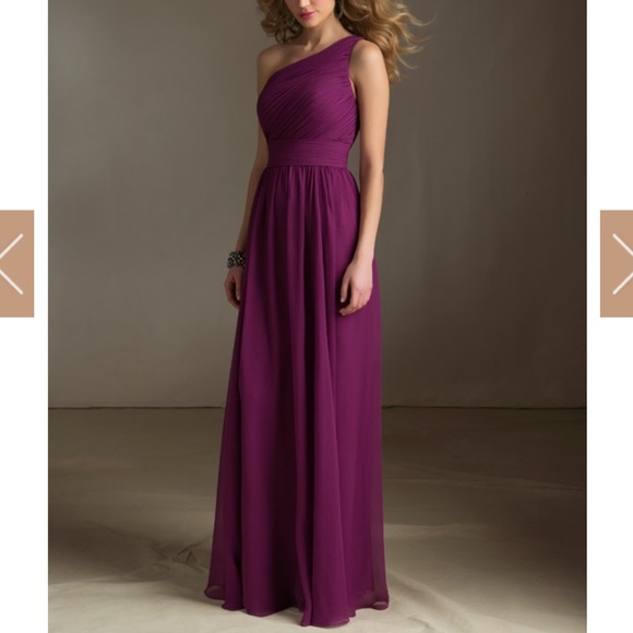 Mori Lee Bridesmaids Dress- lavender/lilac - Picture 2 of 6