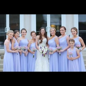 Mori Lee Bridesmaids Dress- lavender/lilac