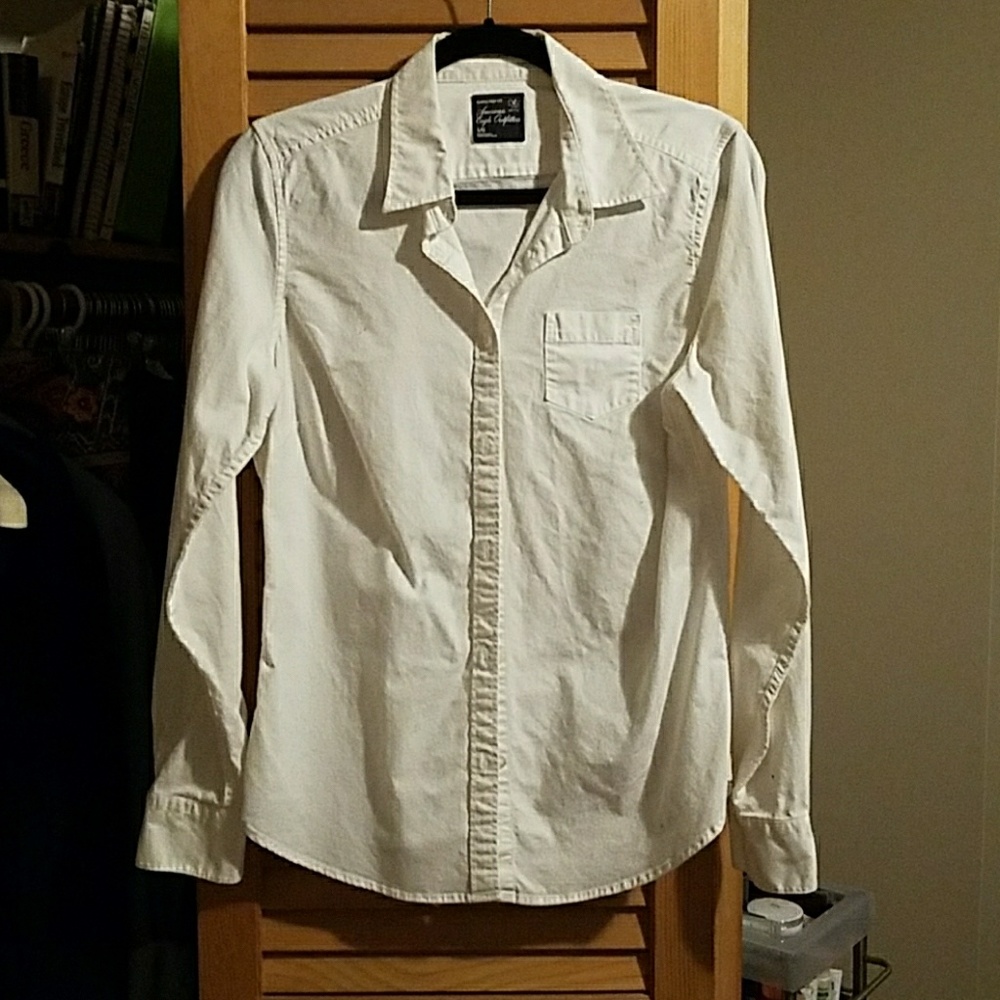 White Button Down Shirt