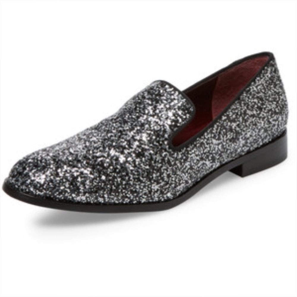 Marc Jacobs Zoe Slip-On Loafer in Silver