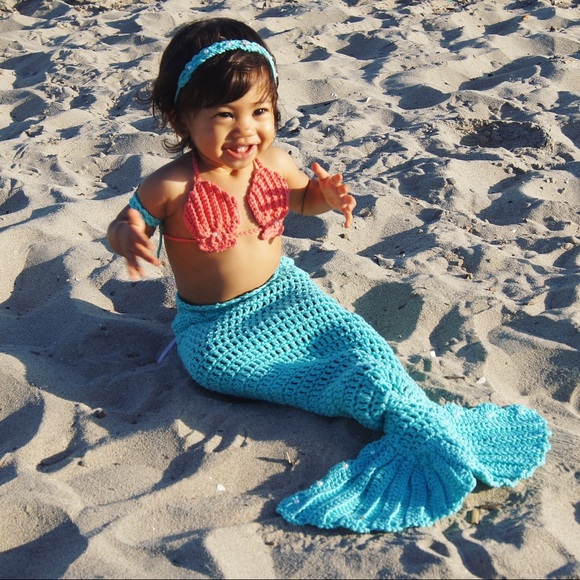 Other - ✨Handmade Crochet Mermaid Set !!! 🌊💕