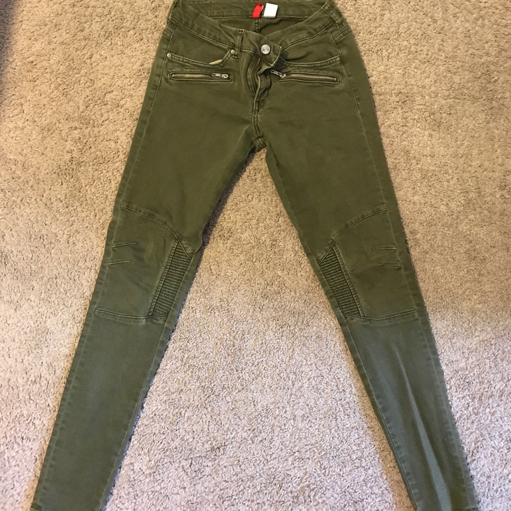 Olive Green H&M Jeans
