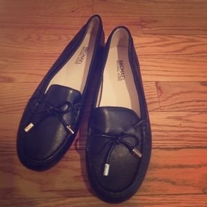Michael Kors moccasin leather flats