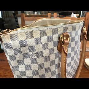Louis Vuitton Azur Damier Saleya MM