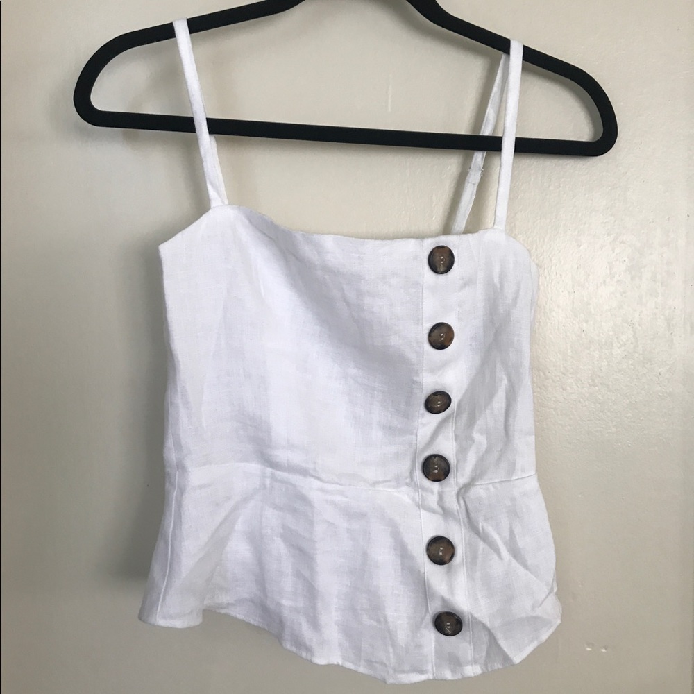 Reformation Shell Top NWT size 2 - Picture 5 of 6