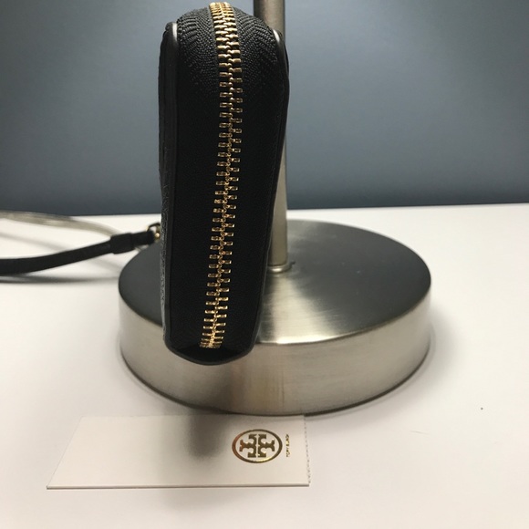 🚫SOLD🚫 TORY BURCH ALL T SMARTPHONE  BLACK WALLET - Picture 4 of 8