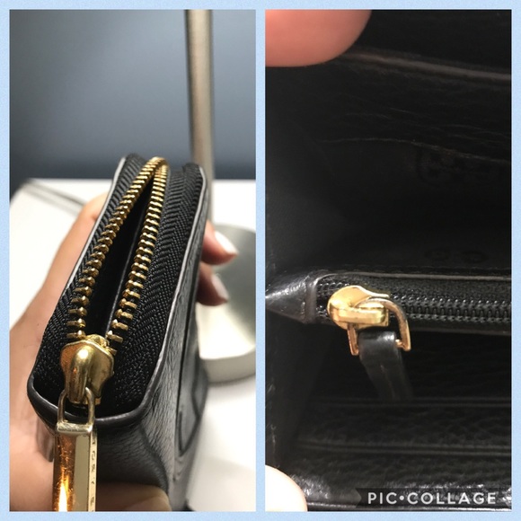 🚫SOLD🚫 TORY BURCH ALL T SMARTPHONE  BLACK WALLET - Picture 8 of 8
