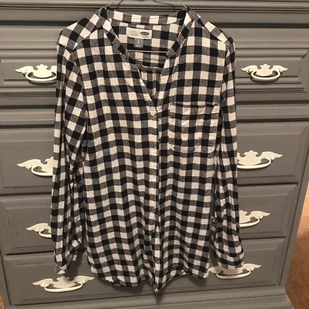 Old Navy Flannel Tunic