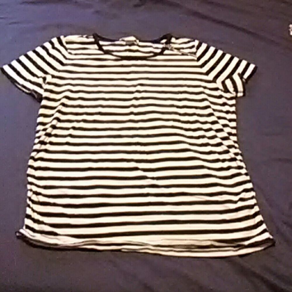 Black and white MK shirt plus