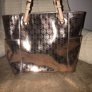 Michael Kors Metallic Tote