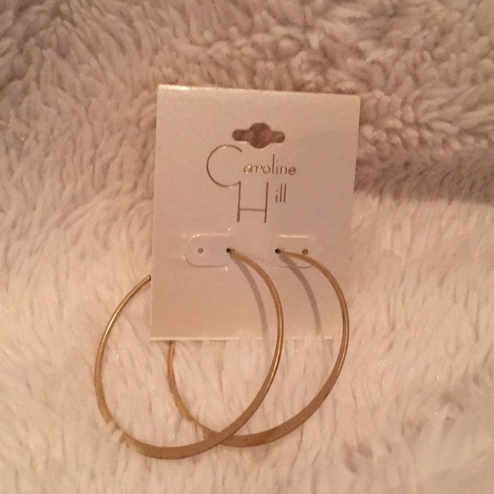 Simple Gold Hoops
