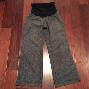 Motherhood Maternity charcoal/black pants.