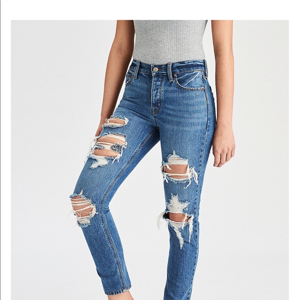 American eagle vintage hi rise jeans