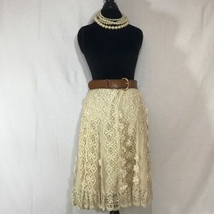 Antonio Melani Lace skirt