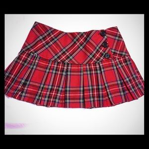 Wet seal Plaid Skirt SIZE small