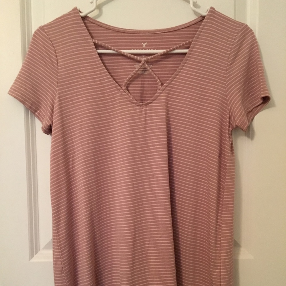 AEO Blush Soft & Sexy Triangle TShirt