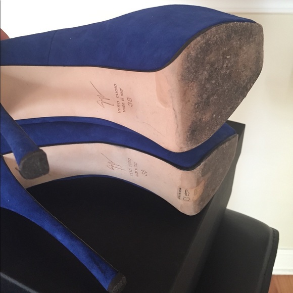 Giuseppe Zanotti Ambra Blue Heels 💙 - Picture 5 of 6