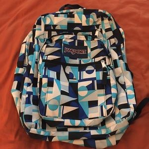 Jansport Aqua Patterned Back Pack