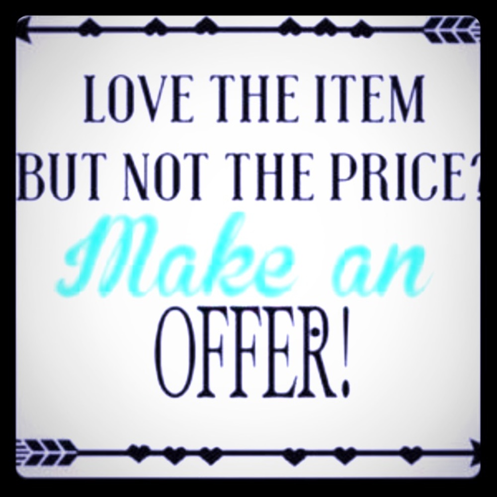 Reasonable offers excepted!