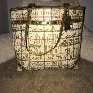 Coach Heritage Graffiti Large