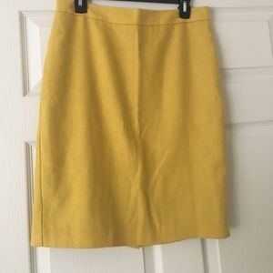 Yellow skirt