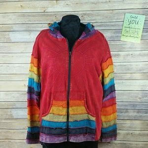 Zipper front jacket, hoodie, sweatshirt