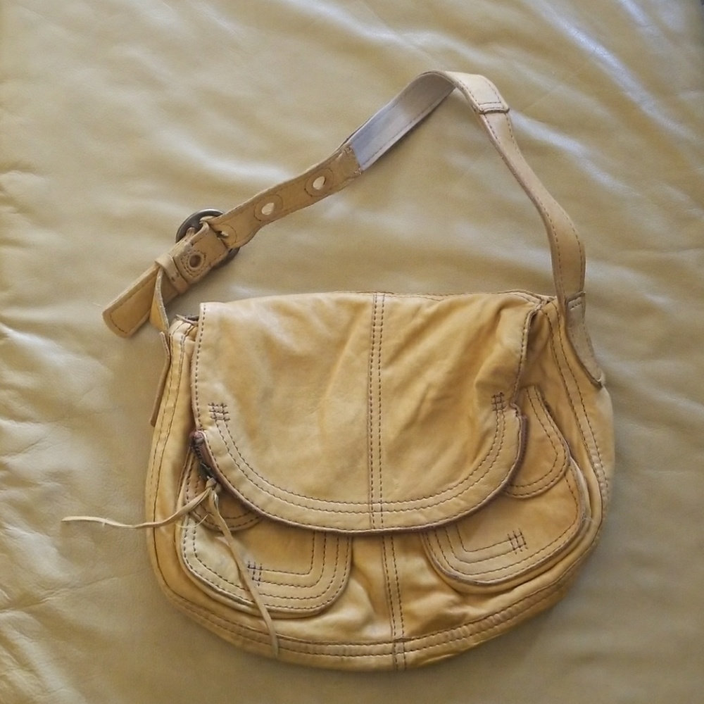 Yellow Lucky Brand shoulder bag