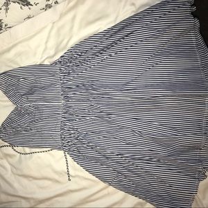 American Apparel Striped Sun Dress