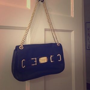 Michael Kors Black Leather Purse