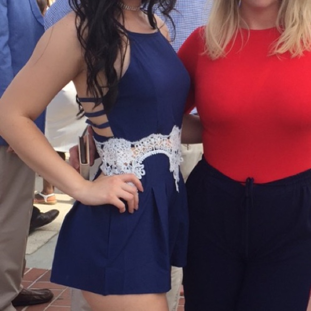 Navy Blue Romper💙