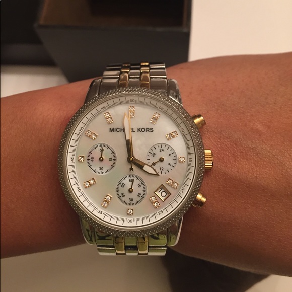 Two tone Michael Kors Watch