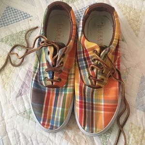 Ralph Lauren canvas shoe size 8