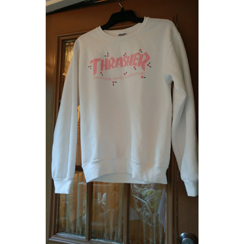THRASHER pink and roses